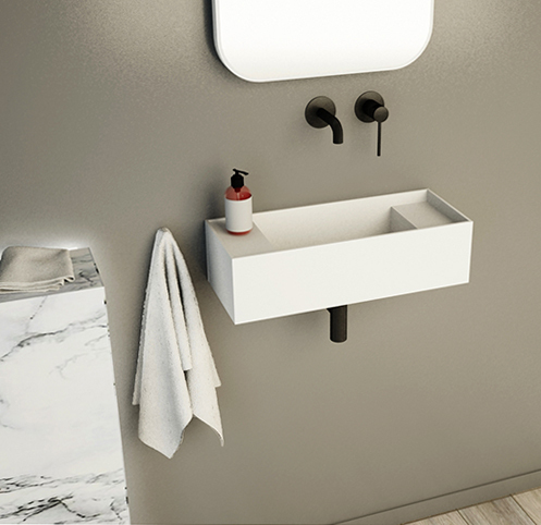 Premium Rectangular Bathroom Sink by Ideavit