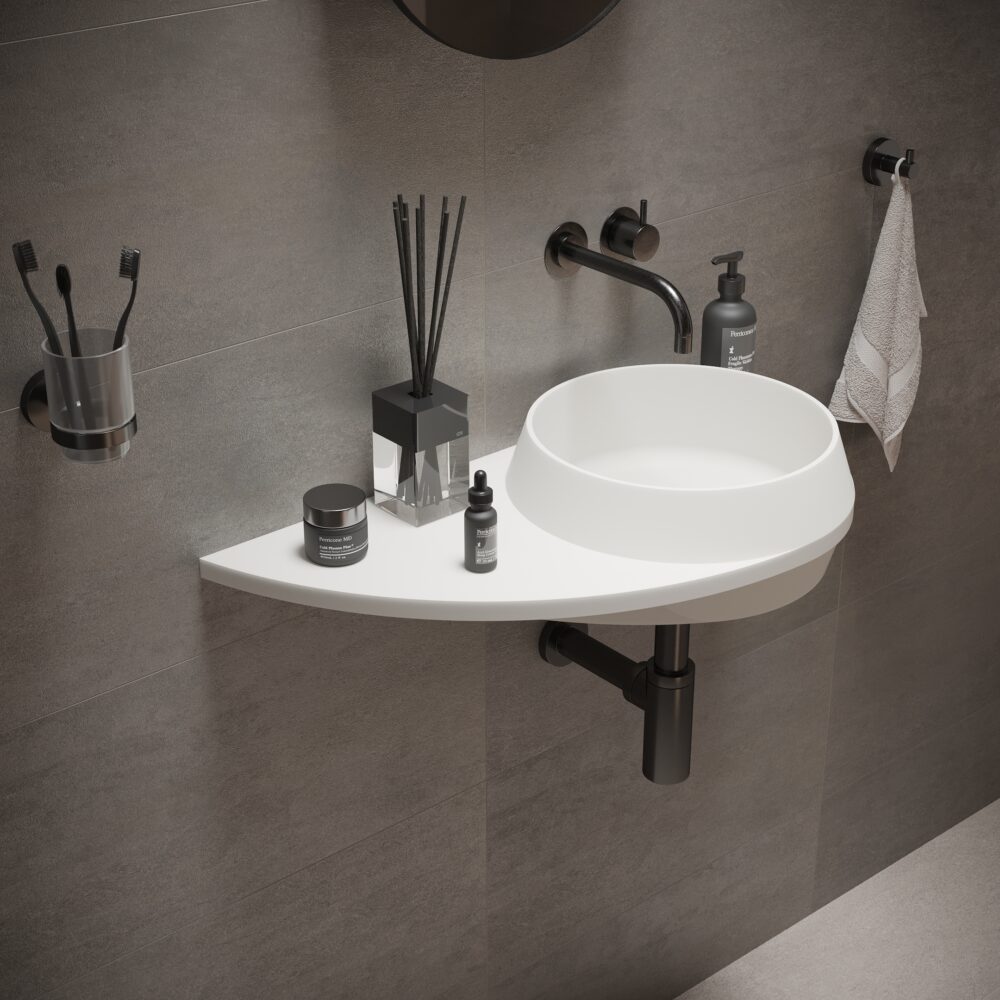 Premium Designer Countertop Washstand by Ideavit