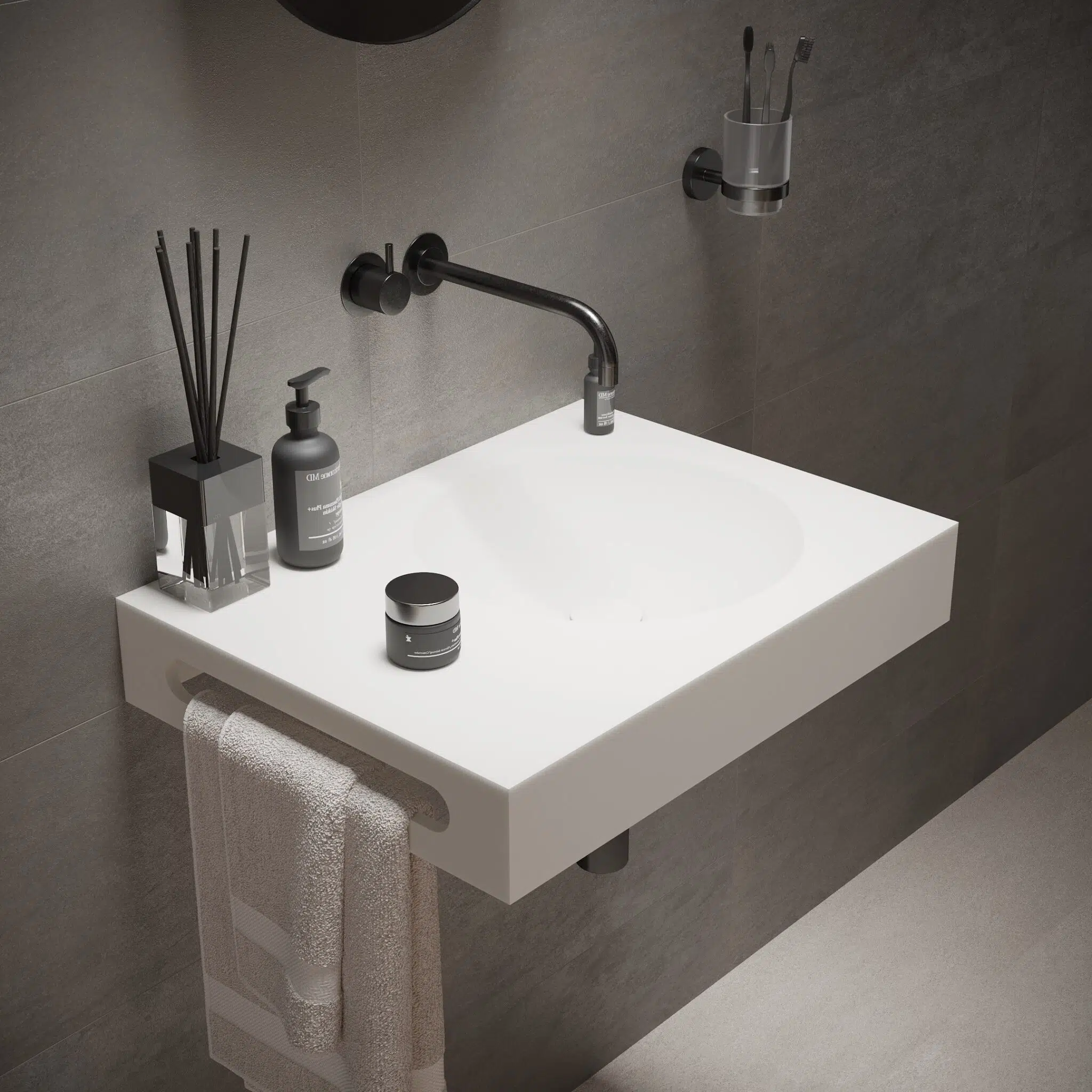 Premium Small Bathroom Sink by Ideavit
