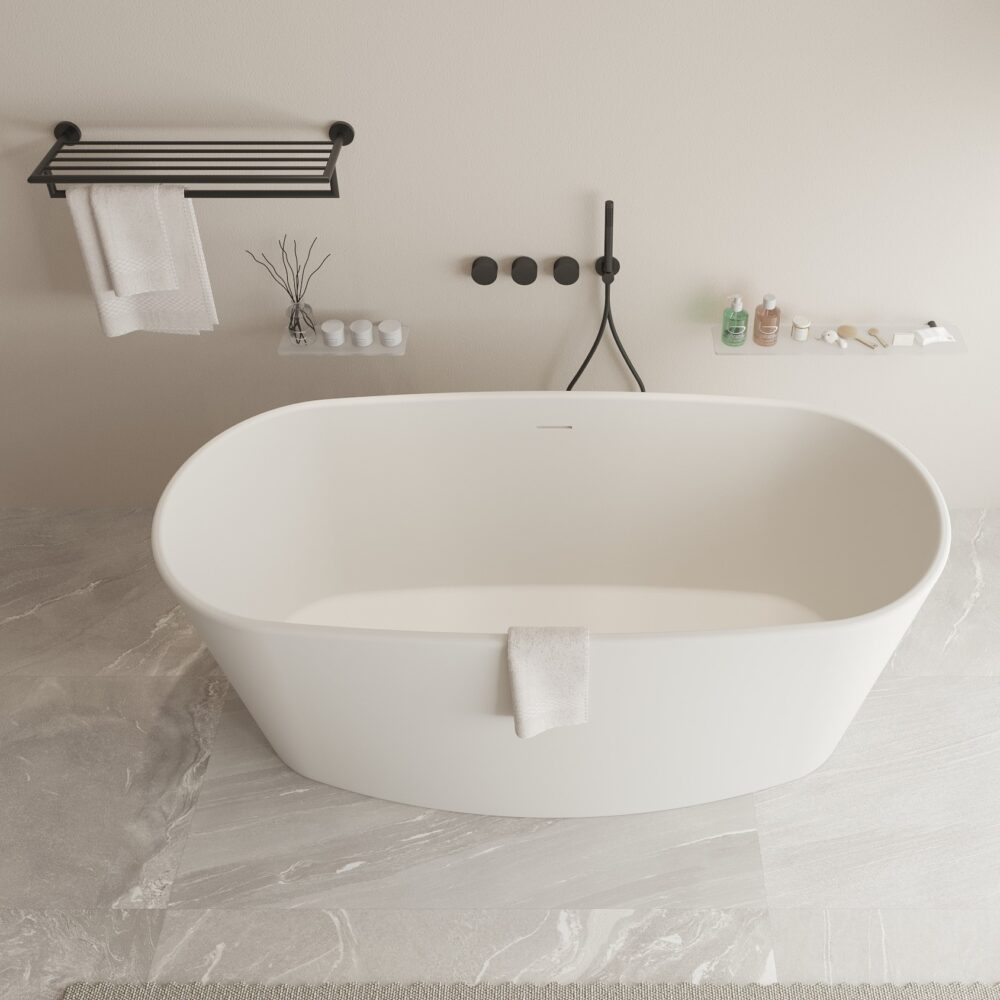 Premium Freestanding Narrow Tub by Ideavit