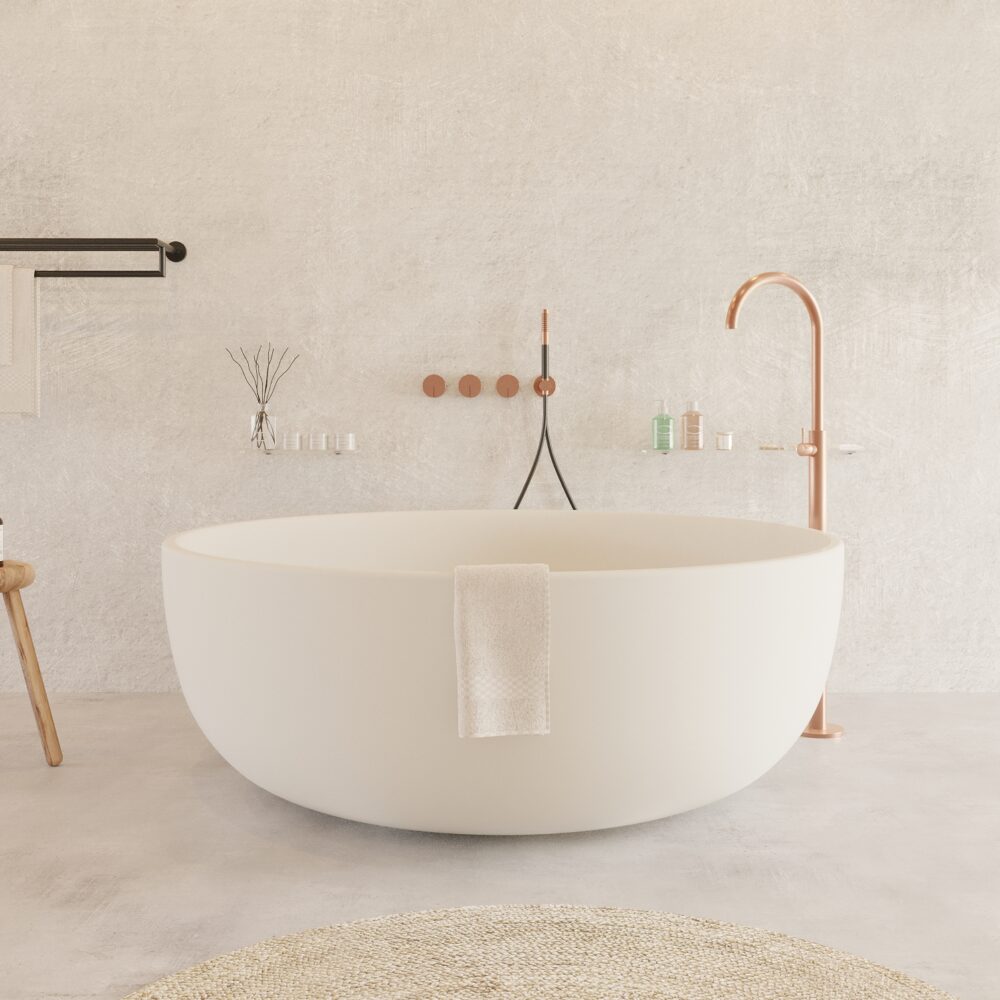 Design Round Freestanding Bathtub by Ideavit