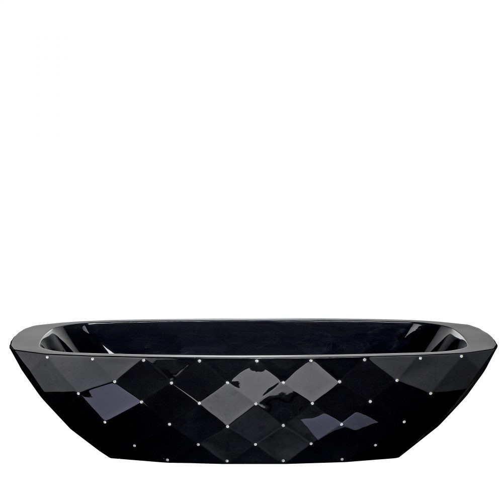 Luxury Black Freestanding Tub by Aquadesign
