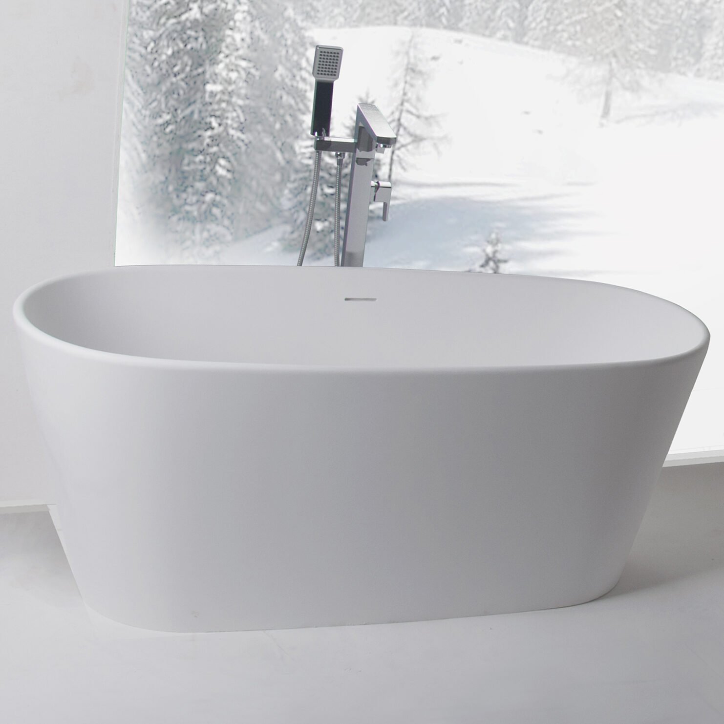 pscbath-rounded-curved-freestanding-bathtub-ideavit Rounded & Curved Freestanding Bathtub by Ideavit