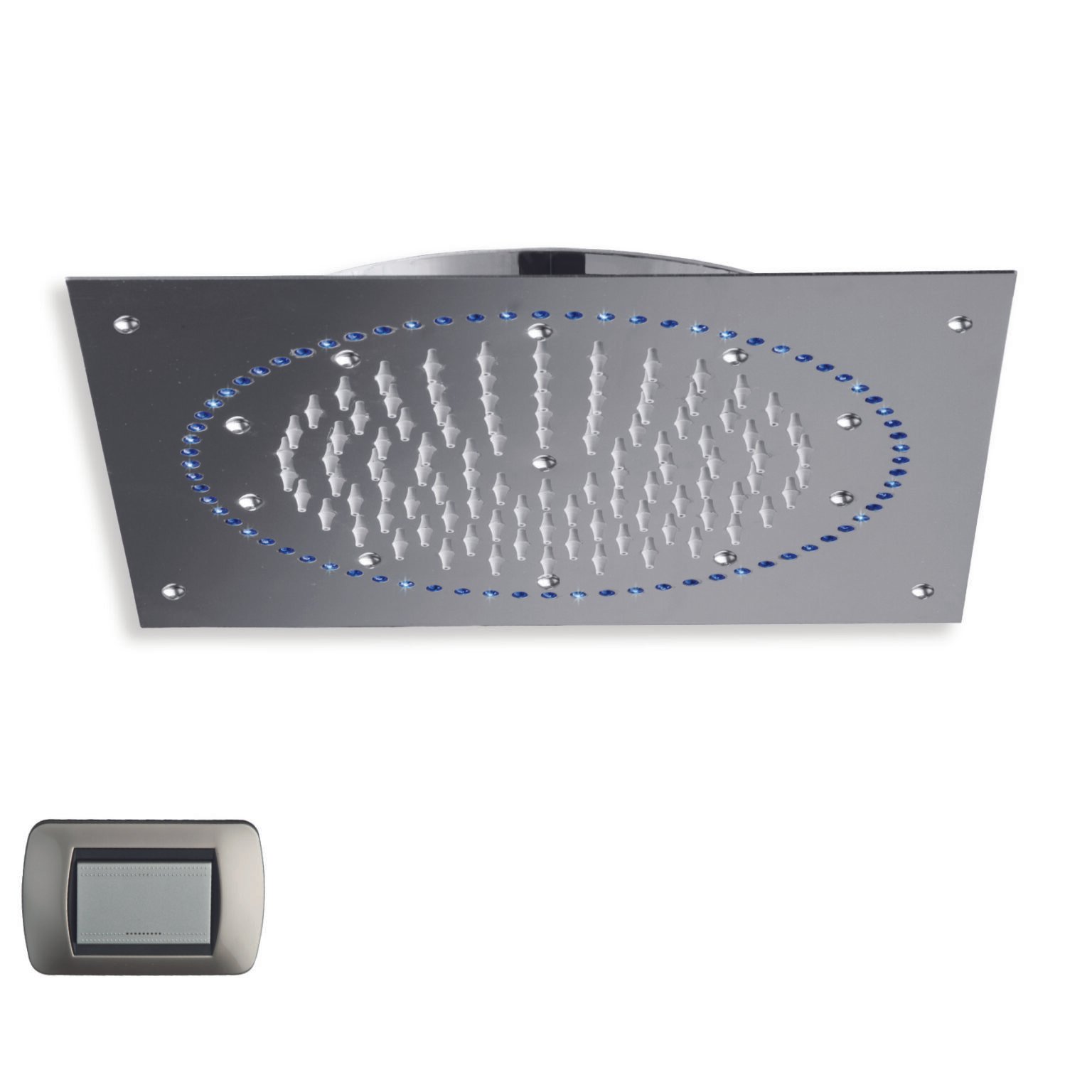 LED Light Shower Head Luxury Bathroom Fittings PSCBath