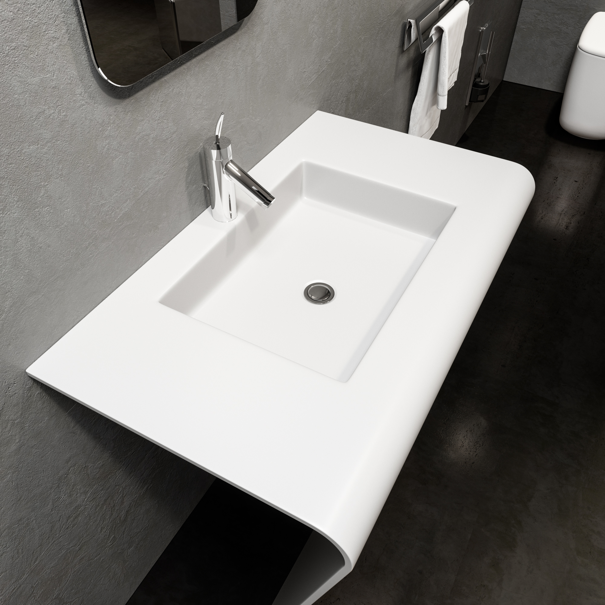 Design Bathroom Console Sink by Componendo