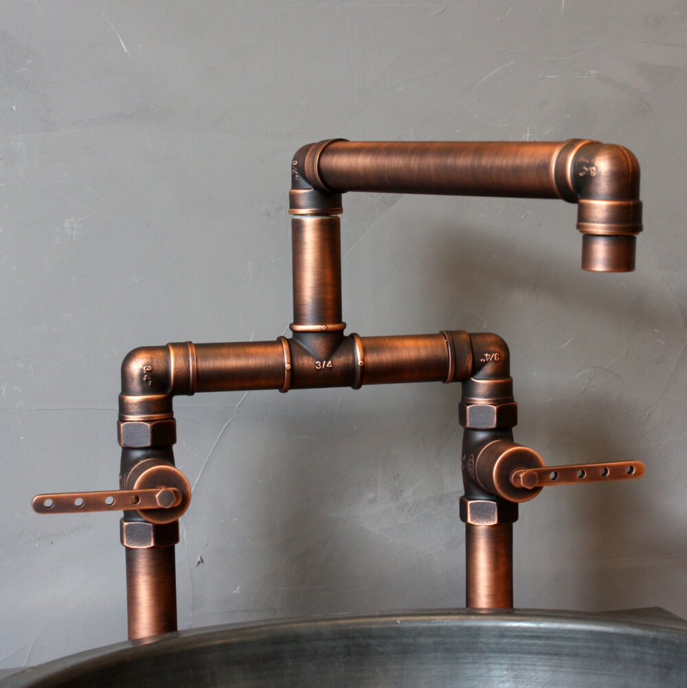 Industrial Style Bathroom Faucet by MARGOT