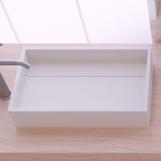 Premium Rectangular Freestanding Washbasin by Ideavit