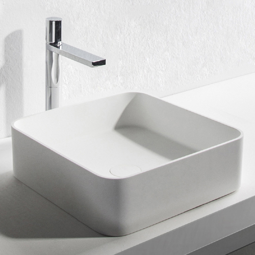 Premium Square Freestanding Washbasin by Ideavit