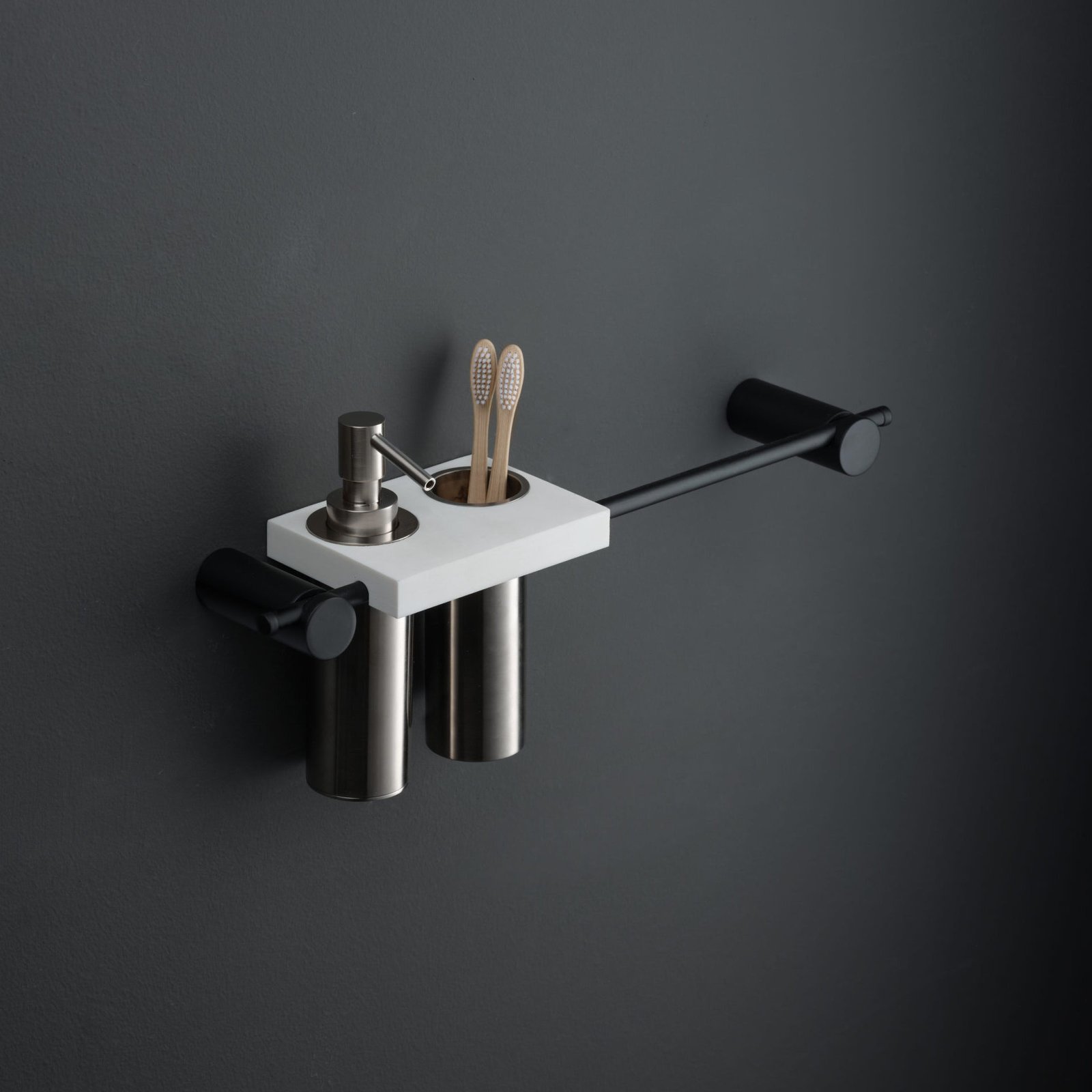 pscbath-towel-bar-with-soap-toothbrush-holder-ritmonio Towel Bar With Soap & Toothbrush Holder by Ritmonio
