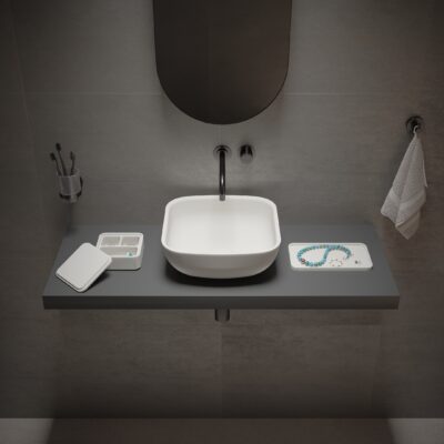 Pool 35 Freestanding washbasin by Ideavit